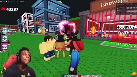 iShowSpeed gets robbed in “Steal A Brain-Rot” on Roblox, starts crying and almost ends the stream 😭