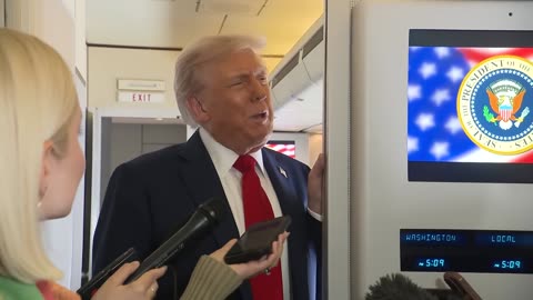 Trump Declares Israel-Gaza War Over, Jokes About Heaven on Air Force One | USA | Amaravati Today