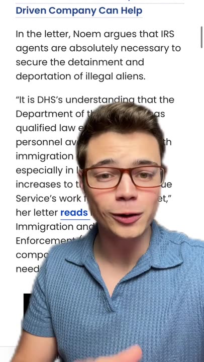 Trump Puts the IRS to Good Use