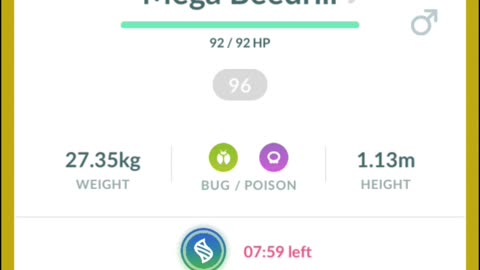 Pokemon Go Mega Evolution: 96% iV Beedrill + New Charged Attack