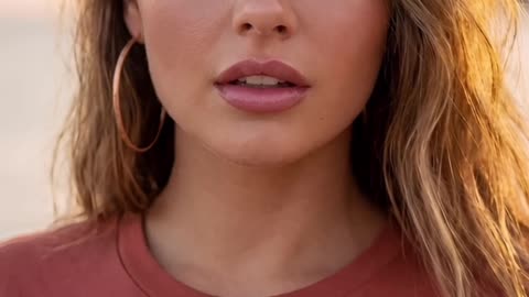 Did this beach sunset just make these bikini bottoms even hotter? #beachvibes #sunsetglow