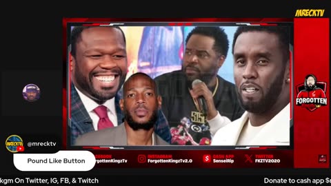 Breaking News 50 Cent Explains Being In A Tub With Diddy After Marlon Wayans Exposed Pics