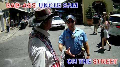 Badass Uncle Sam - Bye-Bye Free Speech
