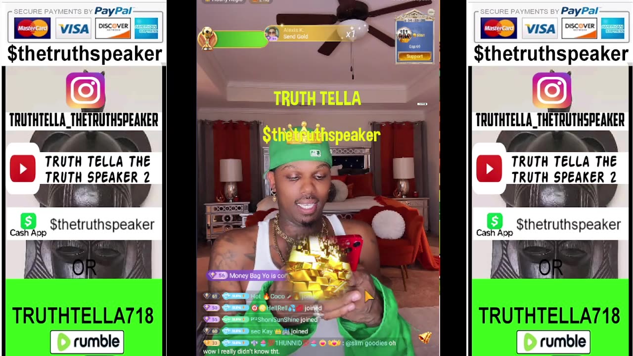 DAREALSUPABIHH LINES UP WITH A CAMMED UP HOET TEA WAITRESS