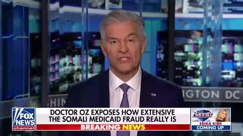 Dr. Oz threatens to PULL federal funding from Tim Walz until Fraud is cleaned up