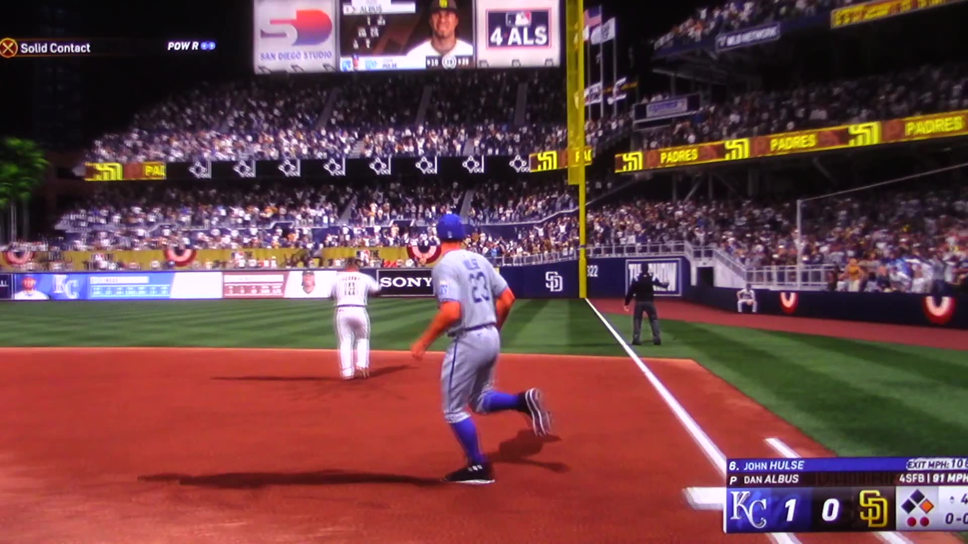 MLB The Show: Kansas City Royals vs San Diego Padres (S21 World Series G3)