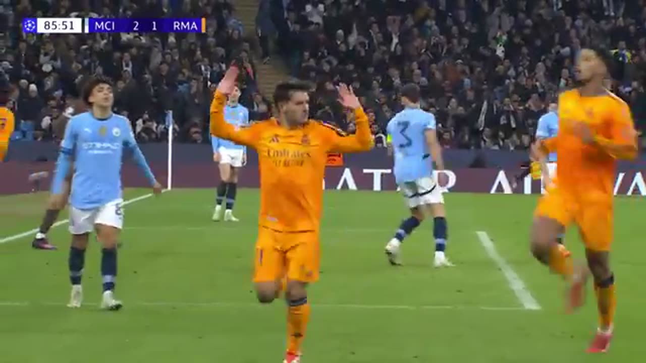 HIGHLIGHTS Man City 2-3 Real Madrid | Haaland (2), Mbappe, Diaz & Bellingham Goals