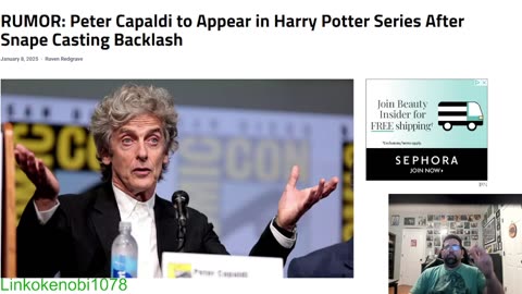 Peter Capaldi Rumored To Be Part Of The Harry Potter Series