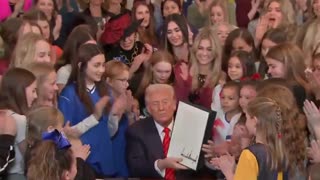 President Donald Trump Signs Executive Order Banning Males From Participating in Women's Sports