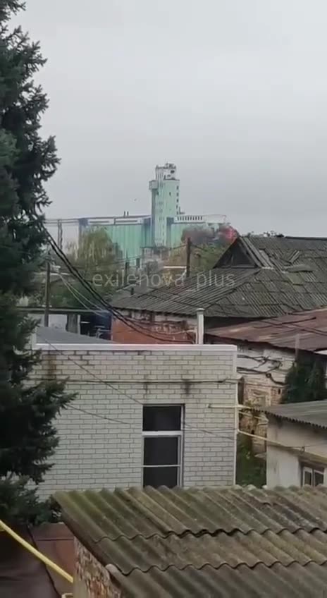 Long-Range Attack Drone Smashes into Rostov Oil Refinery