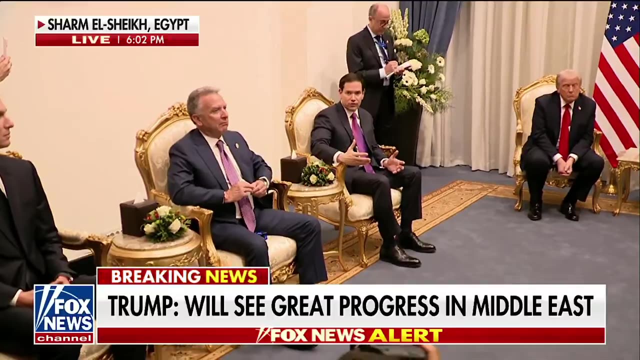 Marco Rubio saying TODAY is the most important day for world peace