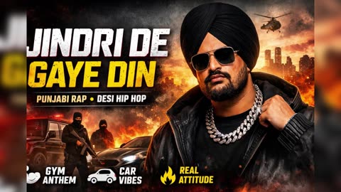 Attitude Anthem. Jindri De Gaye Din | Punjabi Rap Song | Desi Hip Hop | Attitude Anthem