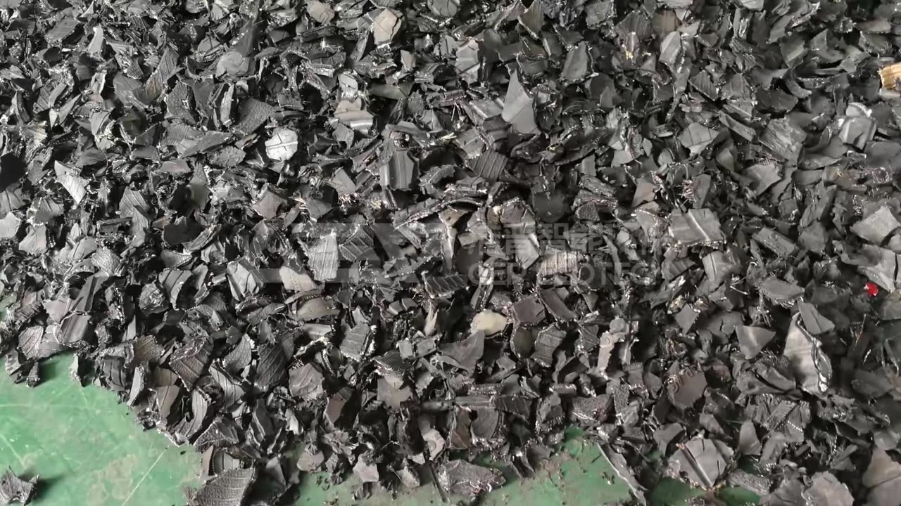 The Ultimate Tire Recycling Combo: Double Shaft Shredder with Trommel!