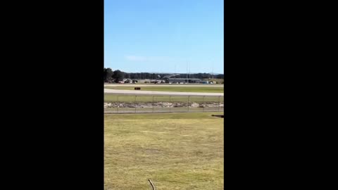 Poland’s New F-35s WOLF1 & WOLF2 Make Low Pass Over Arkansas