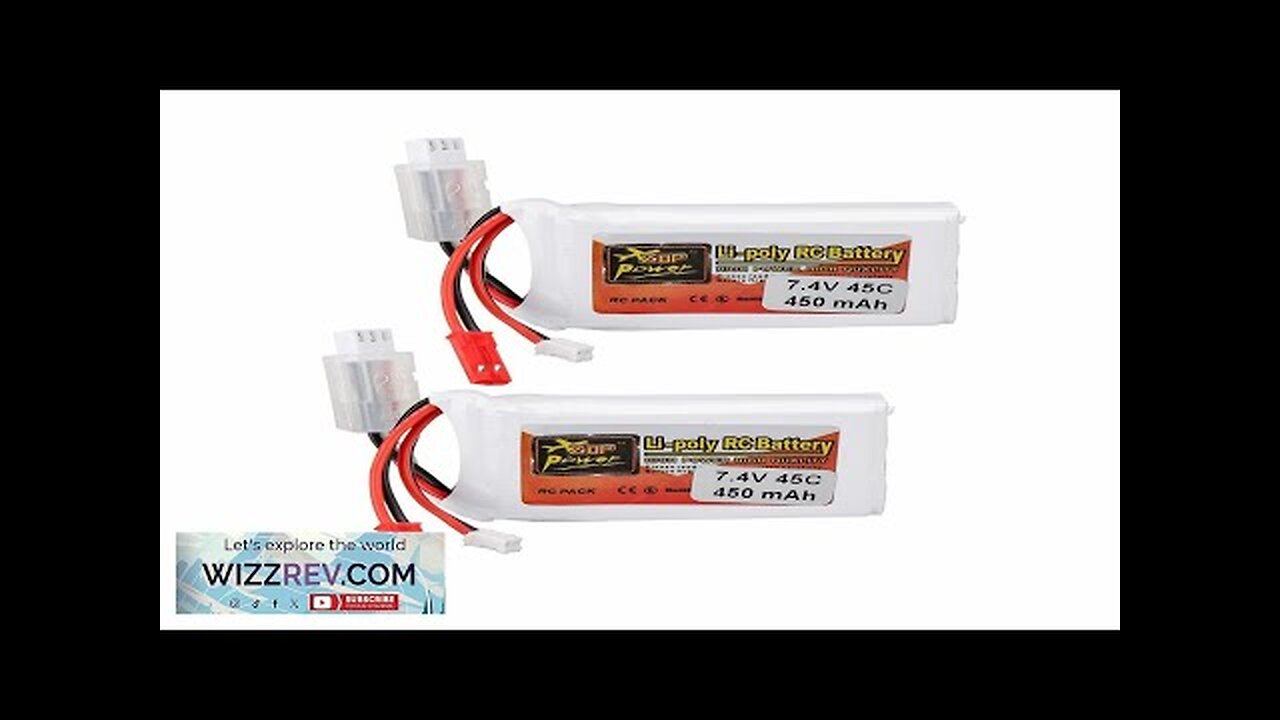 ZOP Power 2S 7.4V 450mAh 45C LiPo Battery JST Plug for Betafpv Review