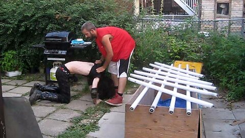 Buried In Blood Match - Innovator (c) VS Xristo {CHW Championship} Backyard Wrestling