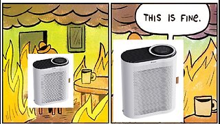 Air purified recalled may burst into flames