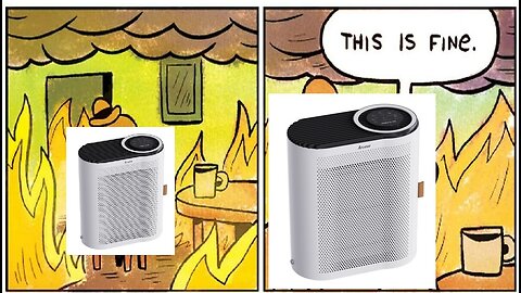 Air purified recalled may burst into flames