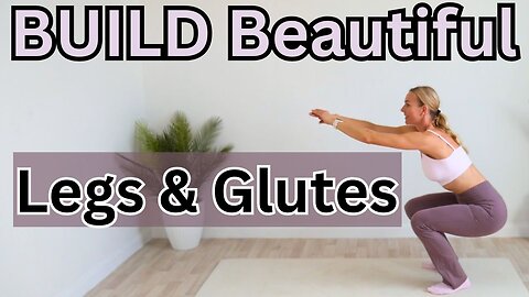 Build Beautiful LEGS and GLUTES With This Simple 10 MIN WORKOUT | SPORTY KASSIA