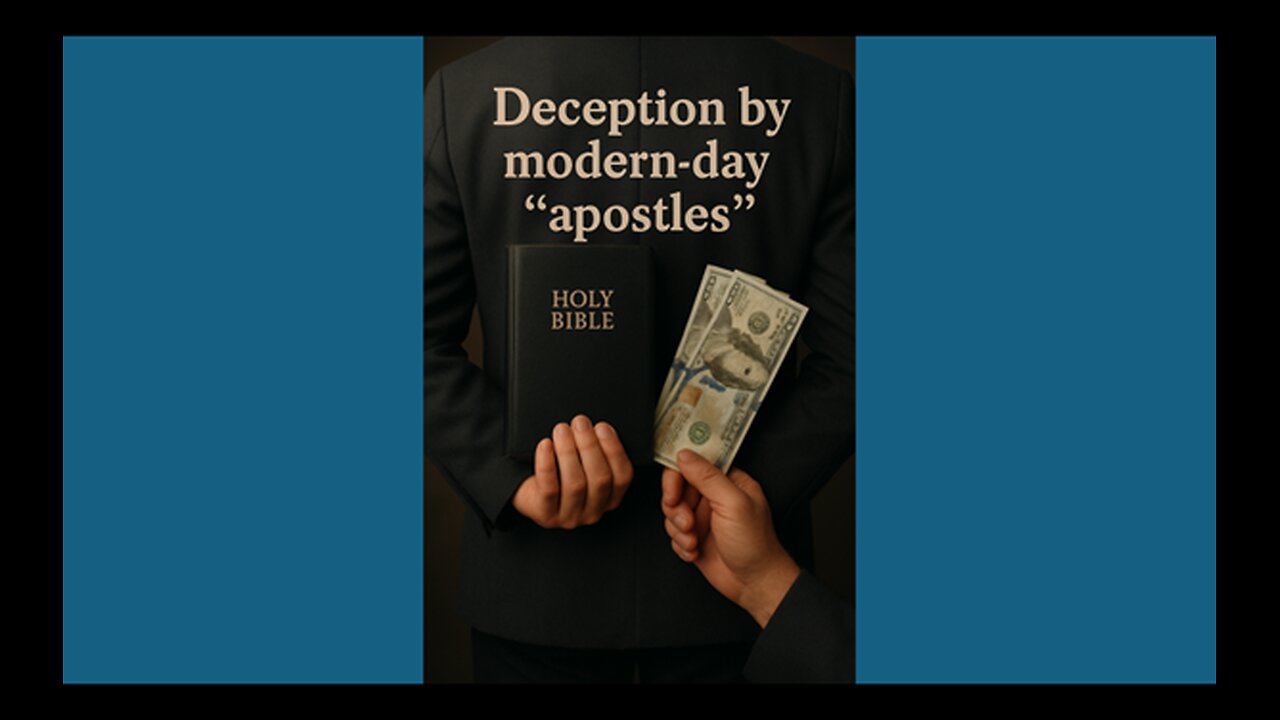DECEPTION BY MODERN-DAY "APOSTLES"