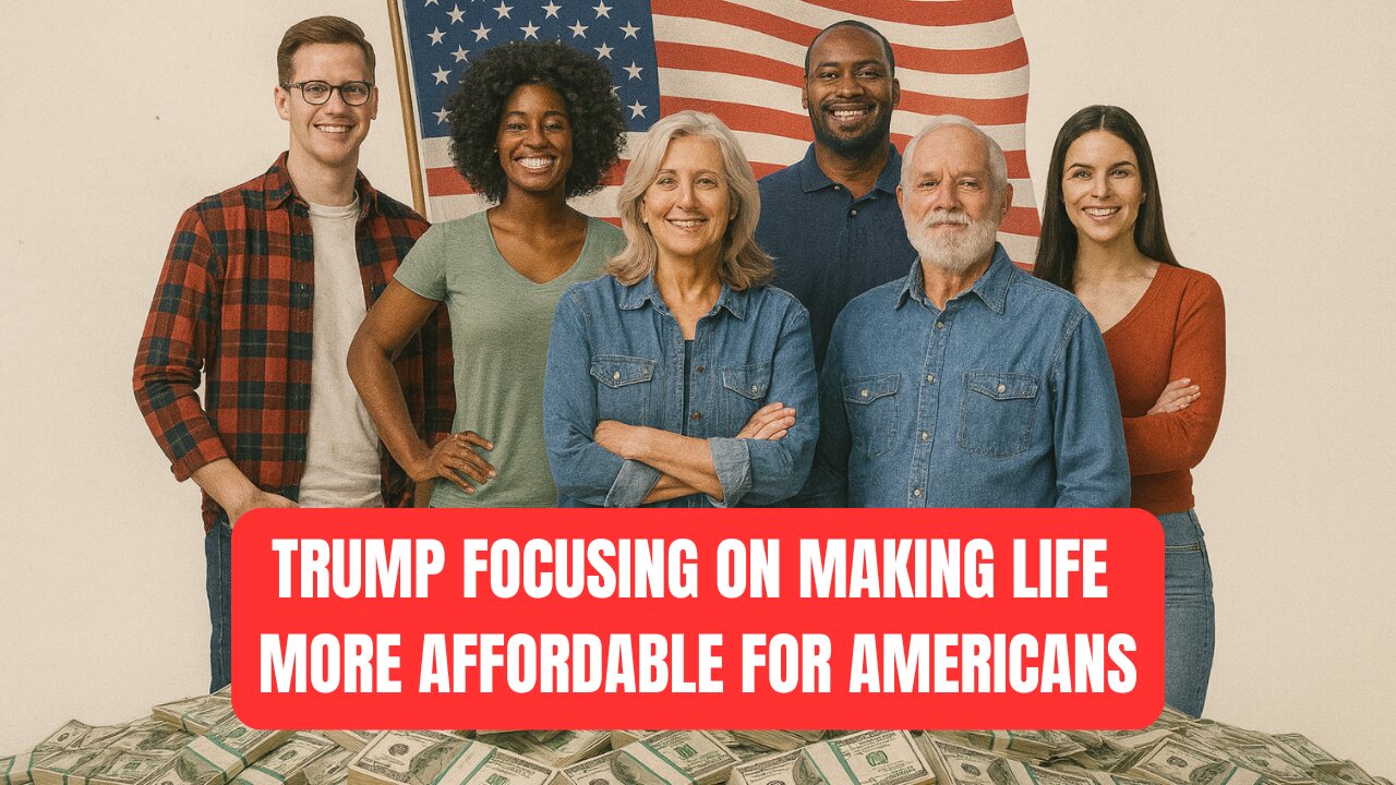 Trump focusing on Making Life More Affordable For Americans