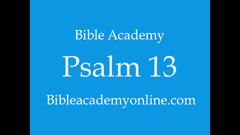 Psalm 13