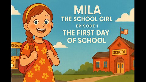 Mila the School Girl | Episode 1 | The First Day of School