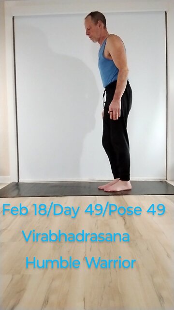 Humble Warrior / Virabhadasana