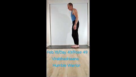 Humble Warrior / Virabhadasana