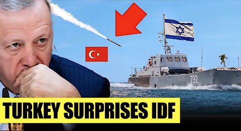 Turkey STUNS Netanyahu! Turkish military drone CRUSHES Israeli Drones Over Gaza Flotilla