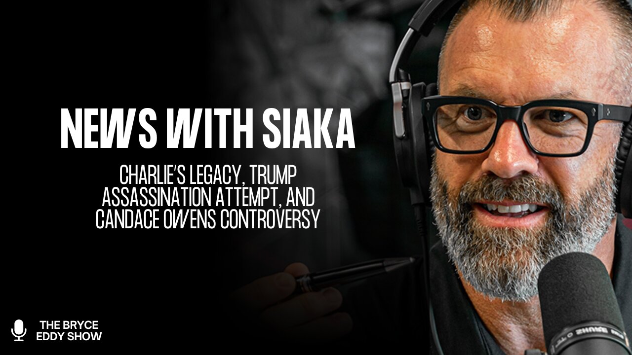 News With Siaka: Charlie’s Legacy, Trump Assassination Attempt, and Candace Owens Controversy