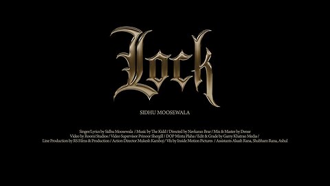 Lock New Song Sidhu Moose Wala Balkar Sidhu New Song 2025 Release #sidhumoosewala