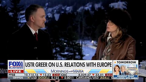 US Trade Rep Ambassador Greer on tariff revenue in 2026