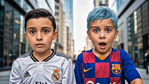 Ronaldo’s Son vs Messi’s Son 🍌🍉 The Ultimate Fruit Race! Watermelon 🍉 vs Banana 🍌