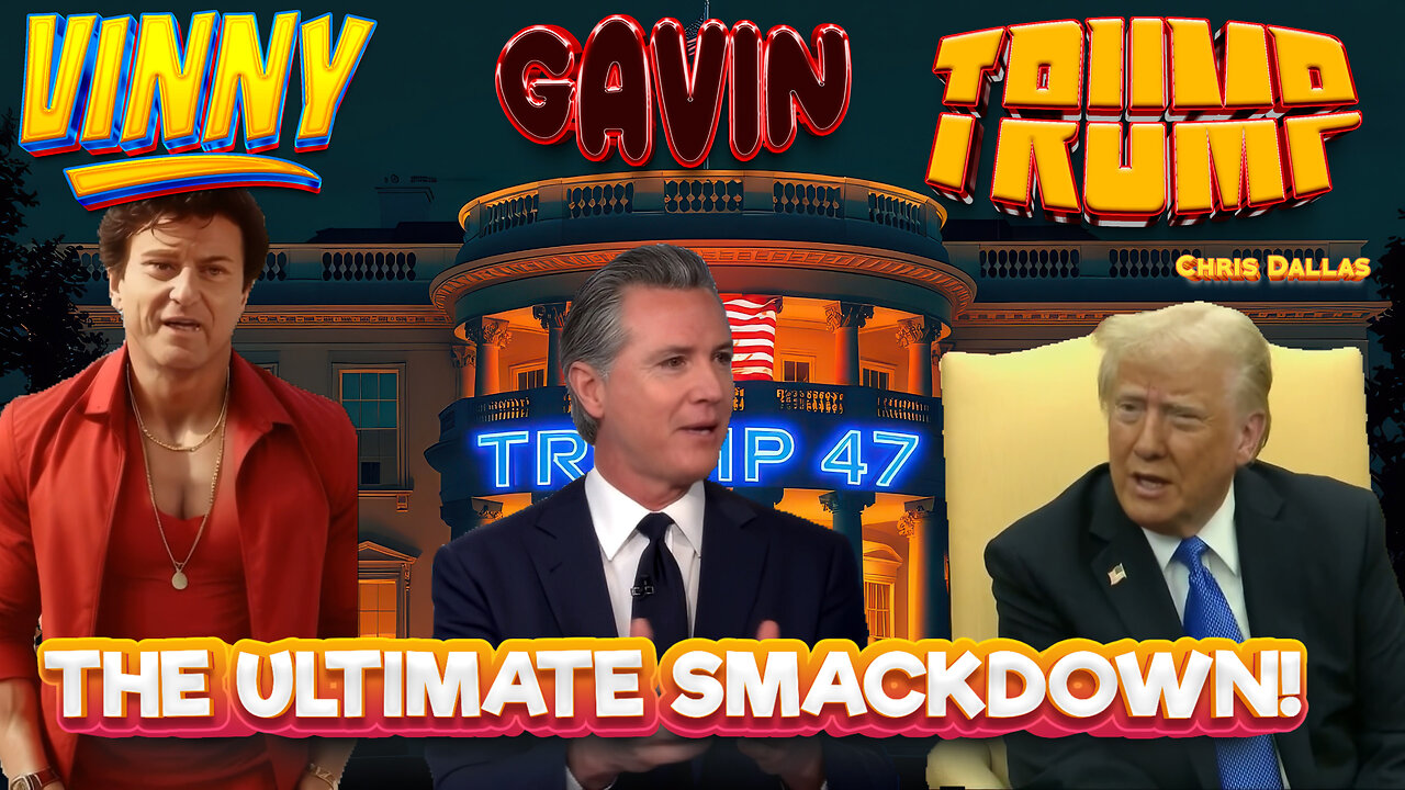 Trump & Vinny vs Gavin Newsom: The Ultimate Smackdown! Newsom’s Worst Nightmare! Vinny Wrecks Him!