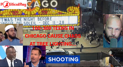 Chaos in Chicago as teens terrorize the Tree Lighting Ceremony, Brandon Johnson is too soft on crime