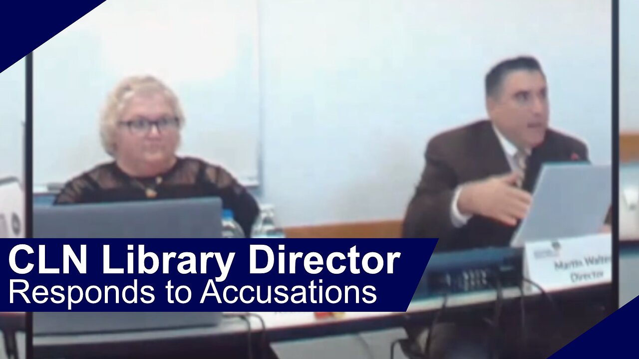 "It's a lie." CLN Library Director responds to accusations of theft and censorship.