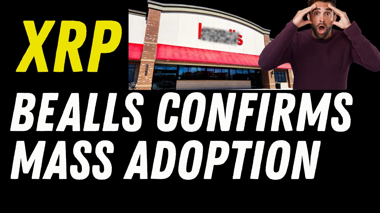 XRP WHEN THE LIGHTS TURN ON FOR THE MASSES