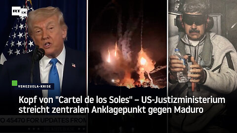 Kopf von "Cartel de los Soles" – US-Justizministerium streicht zentralen Anklagepunkt gegen Maduro
