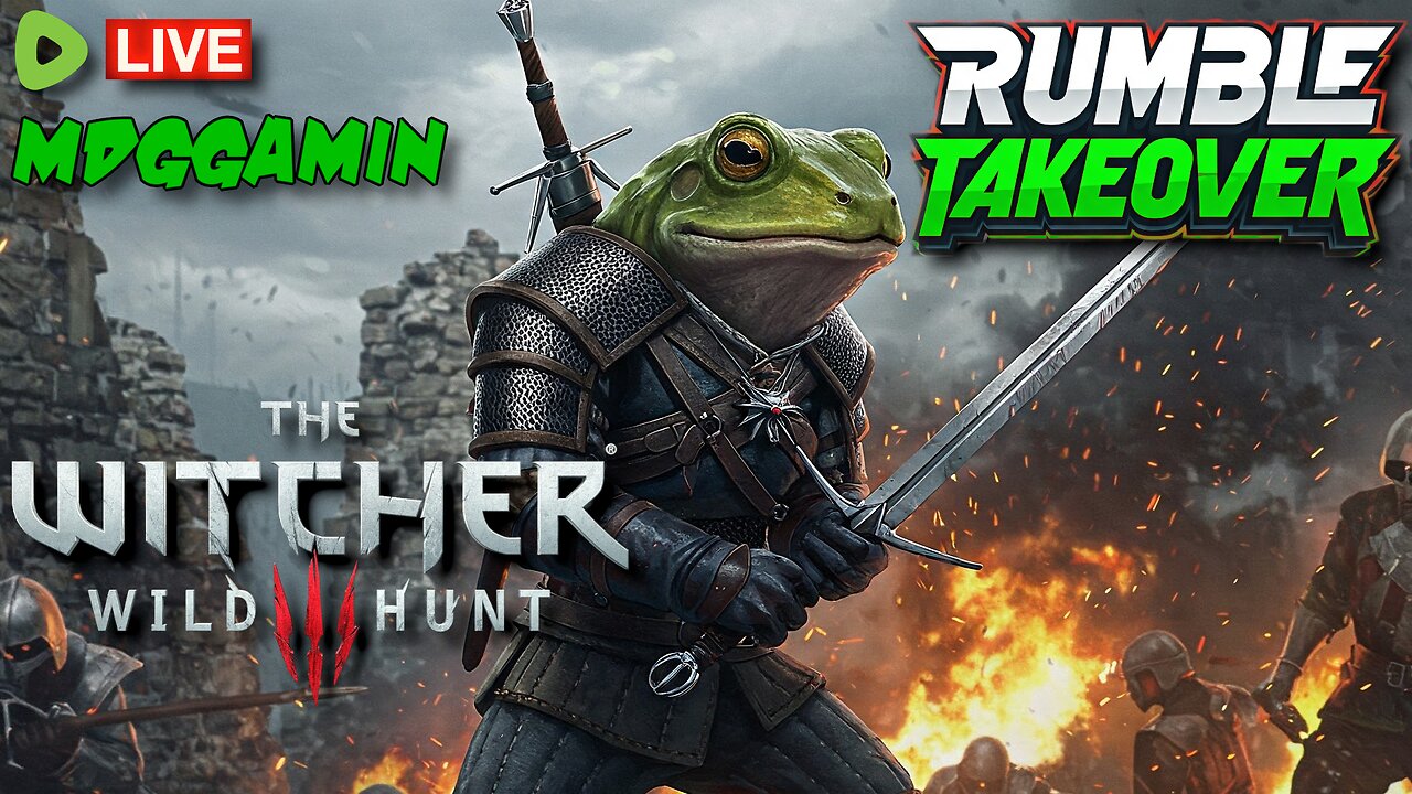 🔴LIVE - The Witcher 3 - Part 1 - The Best RPG Ever? Maybe - #RumbleTakeover