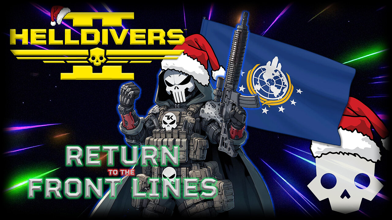 🎄 Merry Mayhem: Christmas Dive into Helldivers 2! 🎄 #helldivers2 #hellbosn