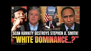 Sean Hannity Destroys Stephen A Smith WOKE Comments About President Trump!