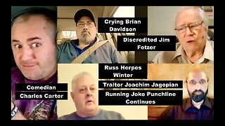 Comedian Charles Carter Skewers Jim Fetzer Crying Brian Davidson Joachim Jagopian Russ Herpes Winter