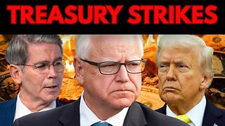 Walz FREAKS as Trump’s Treasury EXPOSES Minnesota COVER UP!