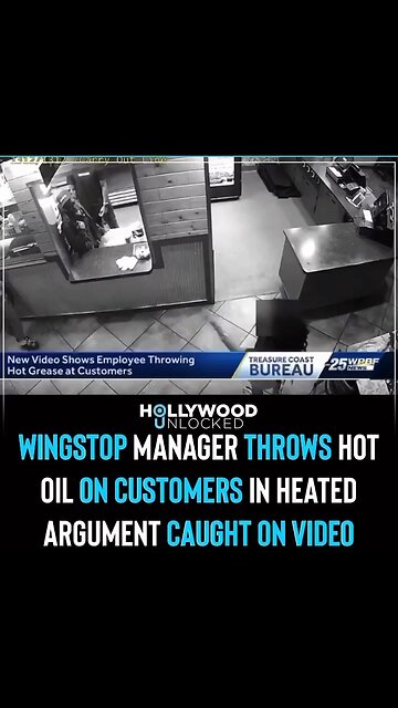 Wingstop manager throws hot grease on customer🤯😱😳‼️‼️