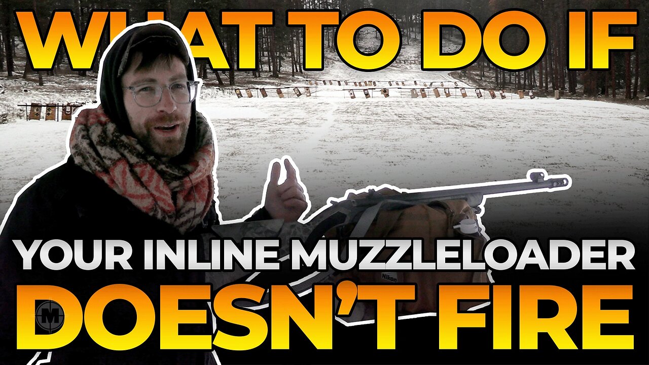 What to Do if Your Inline Muzzleloader Doesn't Fire
