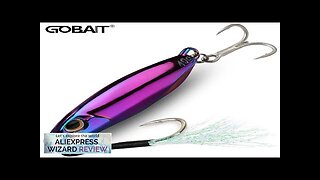 Metal Jig Fishing Lure 10g 20g 30g 40g Cast Swimbait Hook Wobbler Review