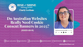 Do Australian Websites Really Need Cookie Consent Banners in 2025? (2025/619)