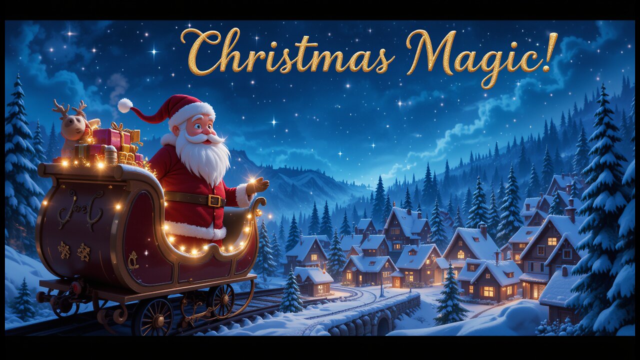 Christmas Magic 🎅✨ A Magical Animated Story for Kids ❄️🎄