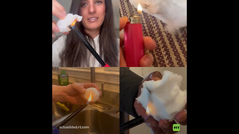 En EE.UU. varias personas afirman que la nieve es de plástico